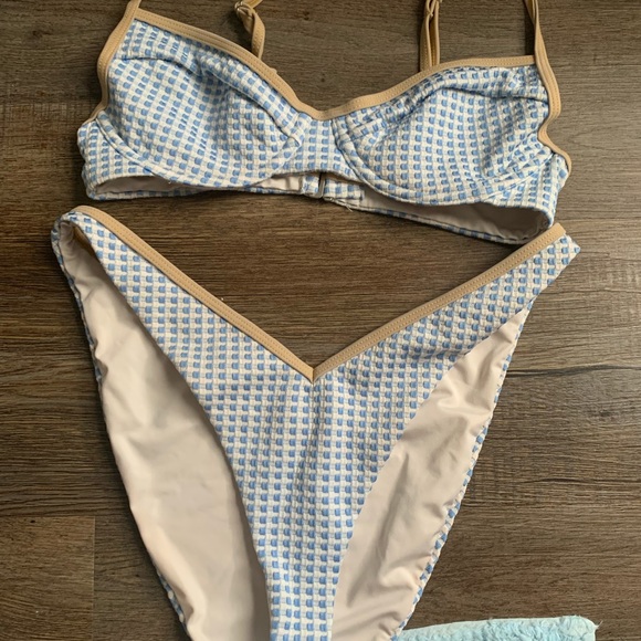 Tula Rosa gingham bikini set - Picture 3 of 6